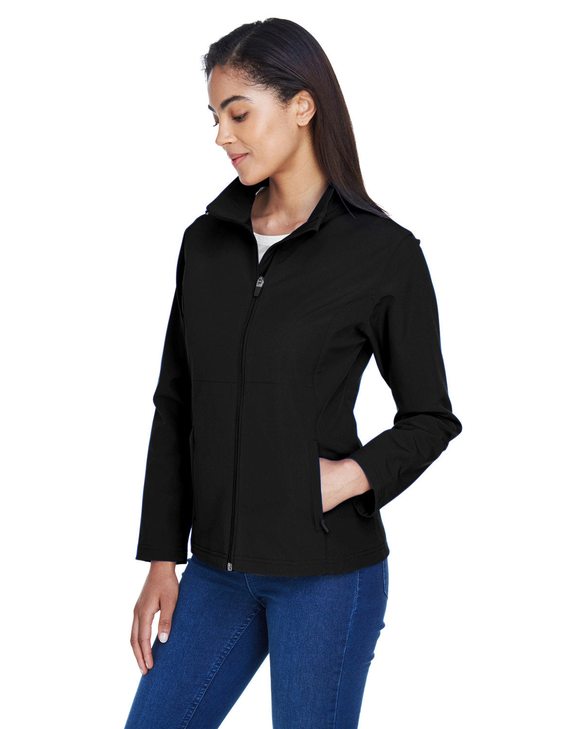 Team 365 Ladies' Leader Soft Shell Jacket Womens Apparel Jackets & Vests
