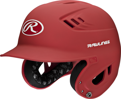 Rawlings Senior R16 1-Tone Baseball Helmet - Matte Baseball Batting Helmets All