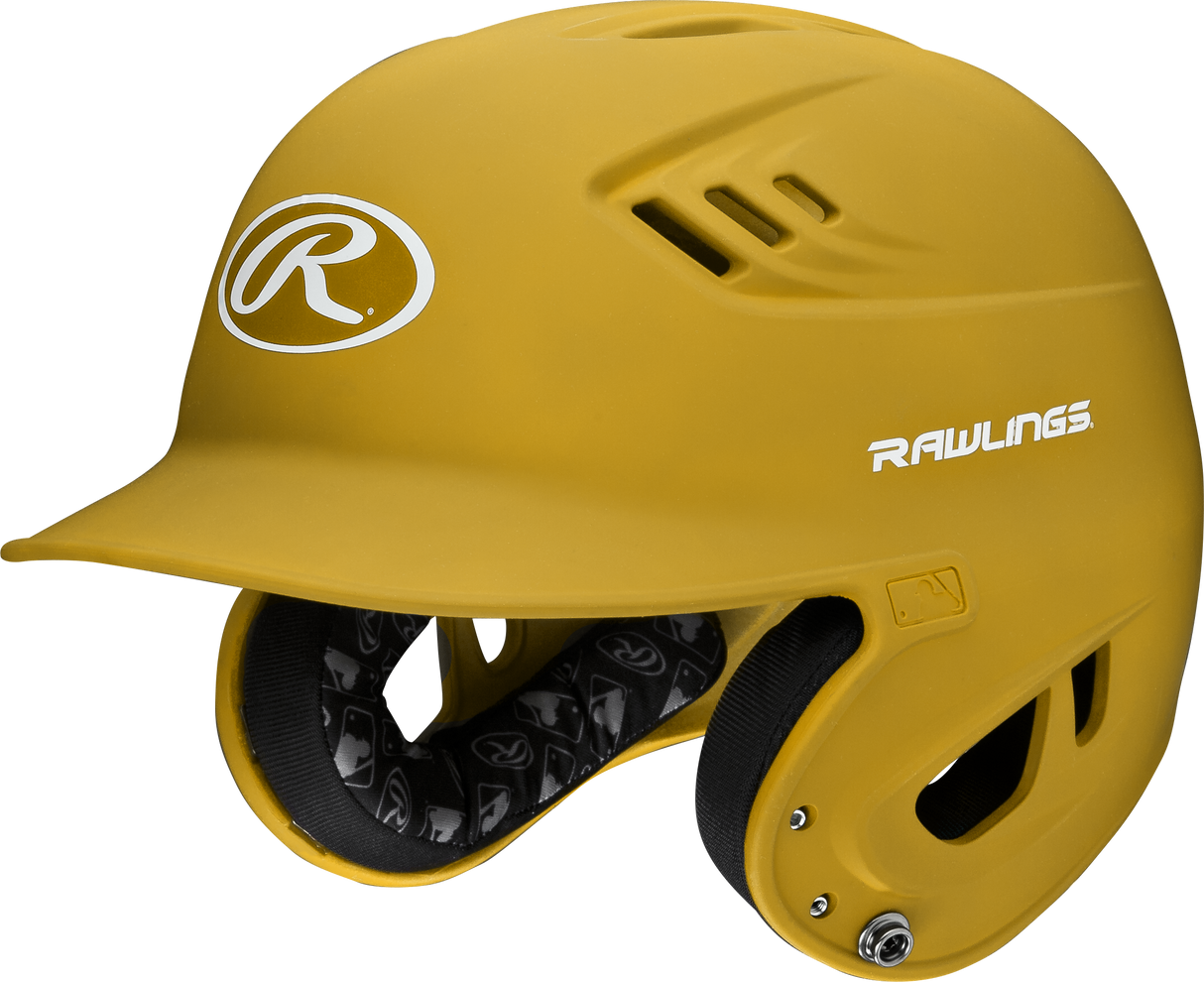 Rawlings Senior R16 1-Tone Baseball Helmet - Matte Baseball Batting Helmets All