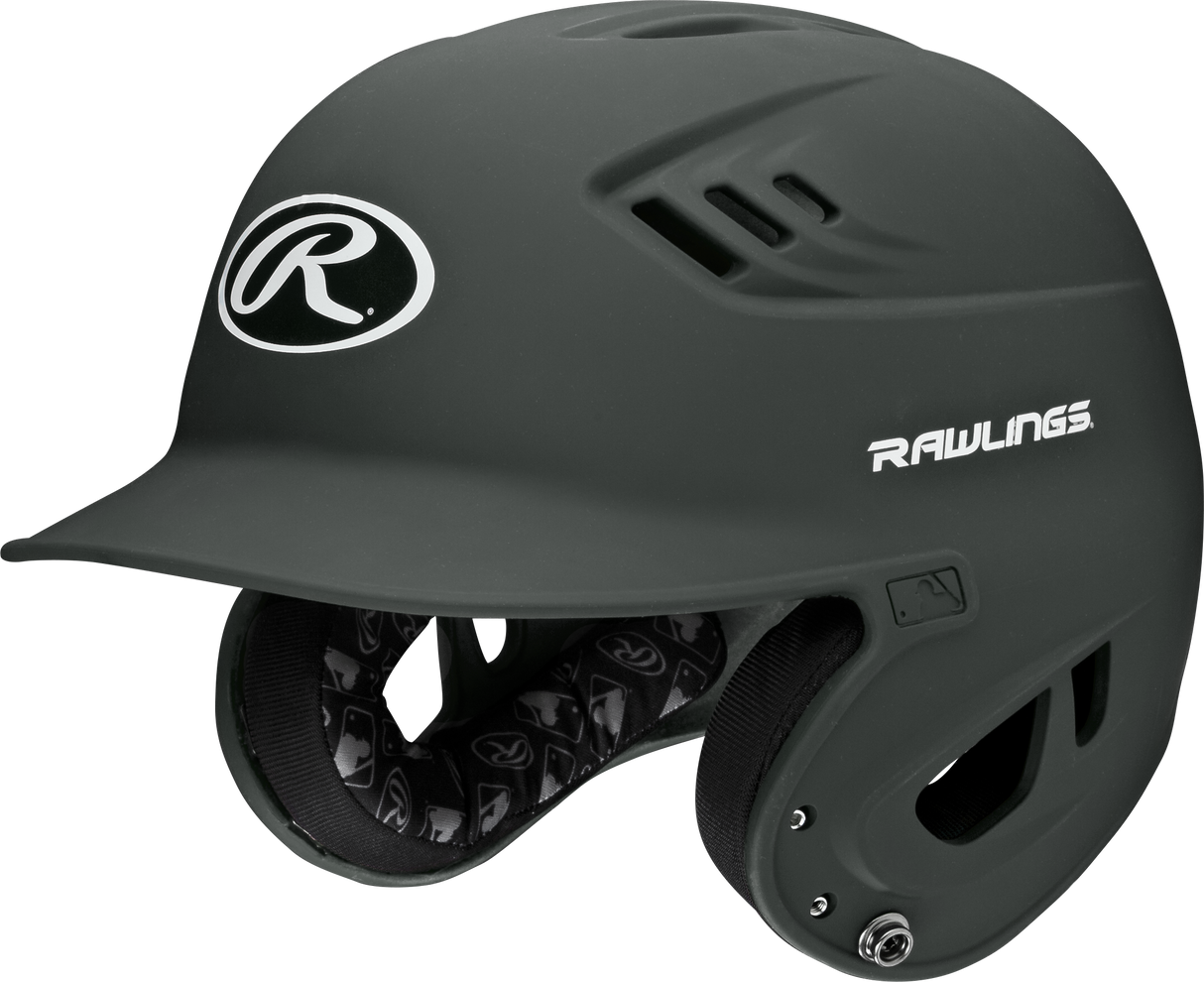 Rawlings Senior R16 1-Tone Baseball Helmet - Matte Baseball Batting Helmets All