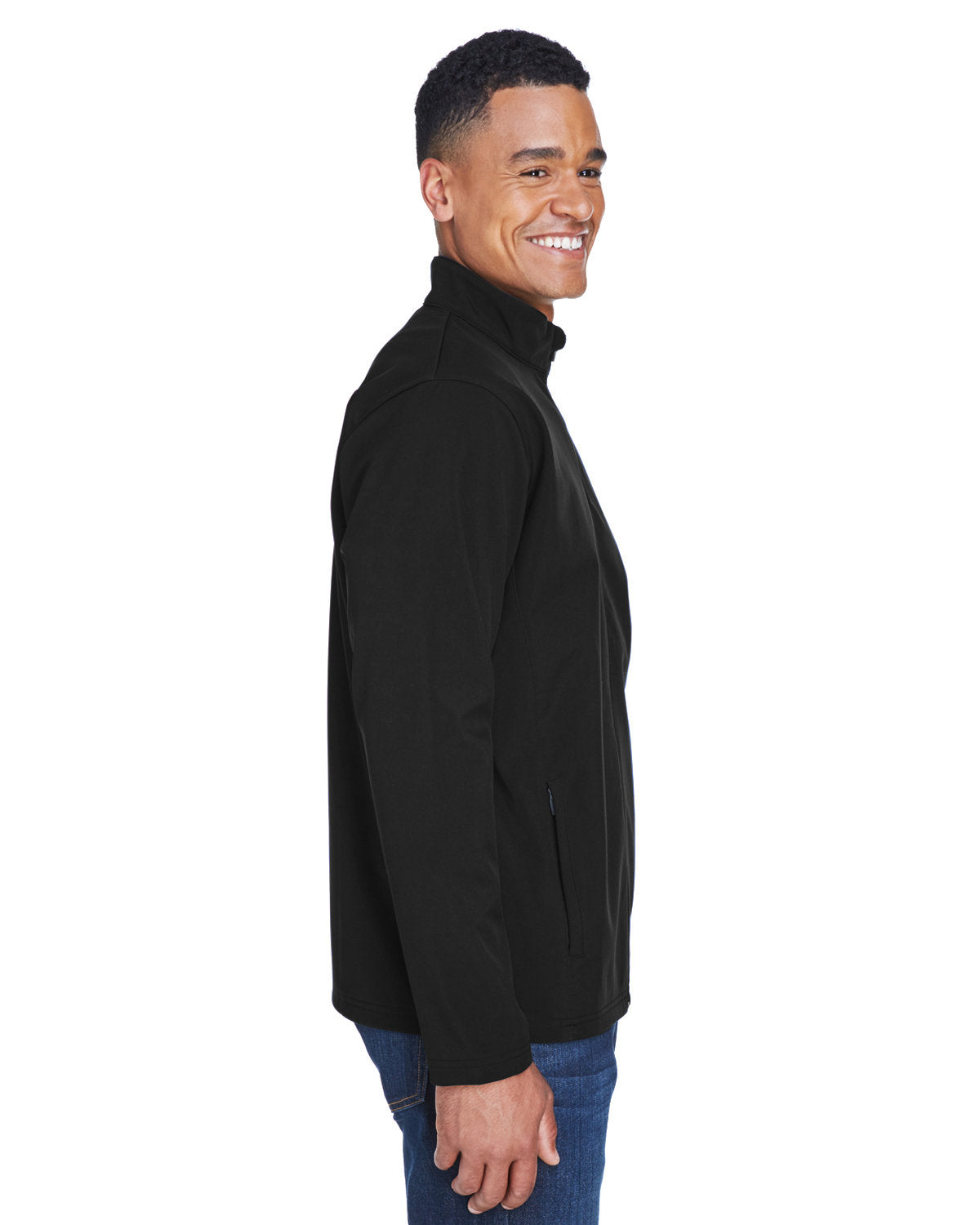 Team 365 Men's Leader Soft Shell Jacket Mens Apparel Jackets & Vests