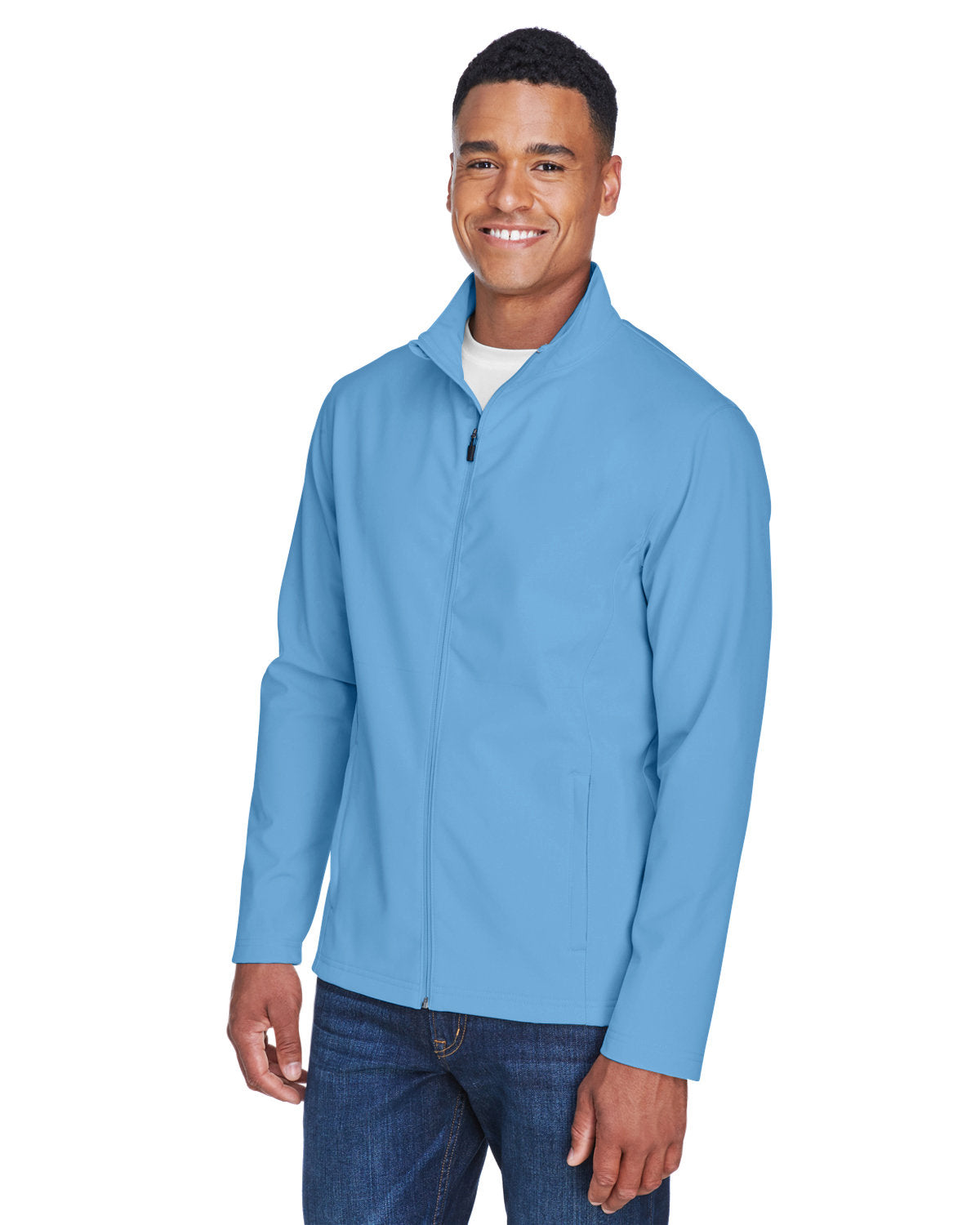 Team 365 Men's Leader Soft Shell Jacket Mens Apparel Jackets & Vests