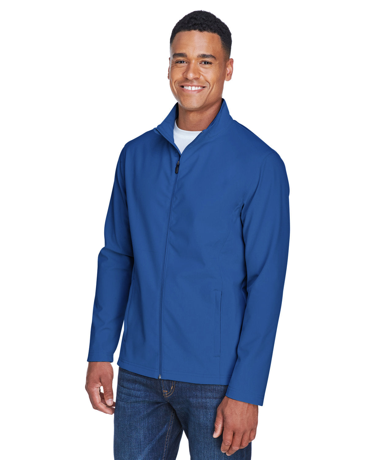 Team 365 Men's Leader Soft Shell Jacket Mens Apparel Jackets & Vests