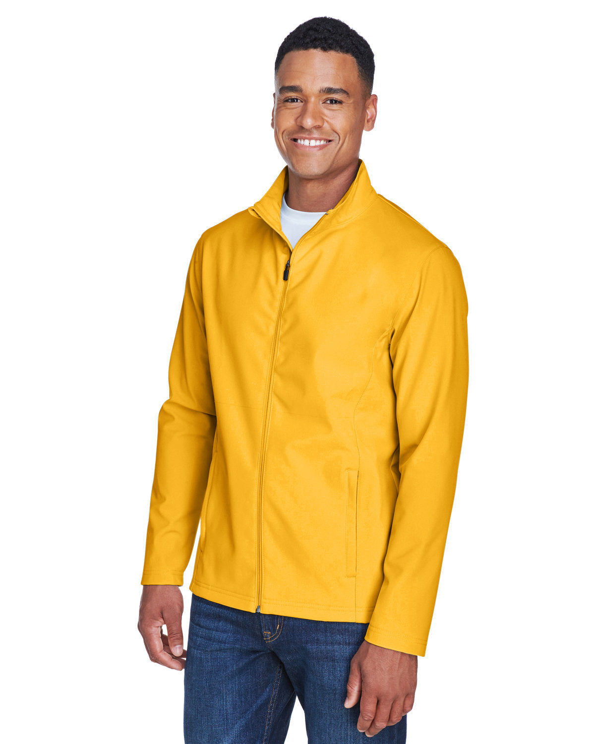 Team 365 Men's Leader Soft Shell Jacket Mens Apparel Jackets & Vests