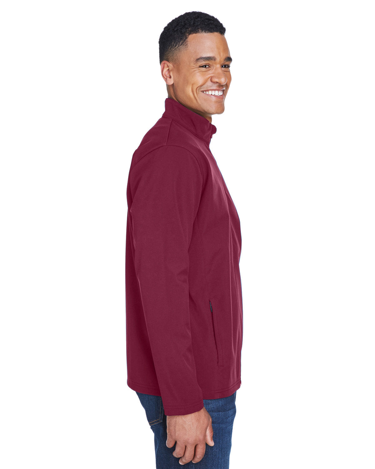 Team 365 Men's Leader Soft Shell Jacket Mens Apparel Jackets & Vests