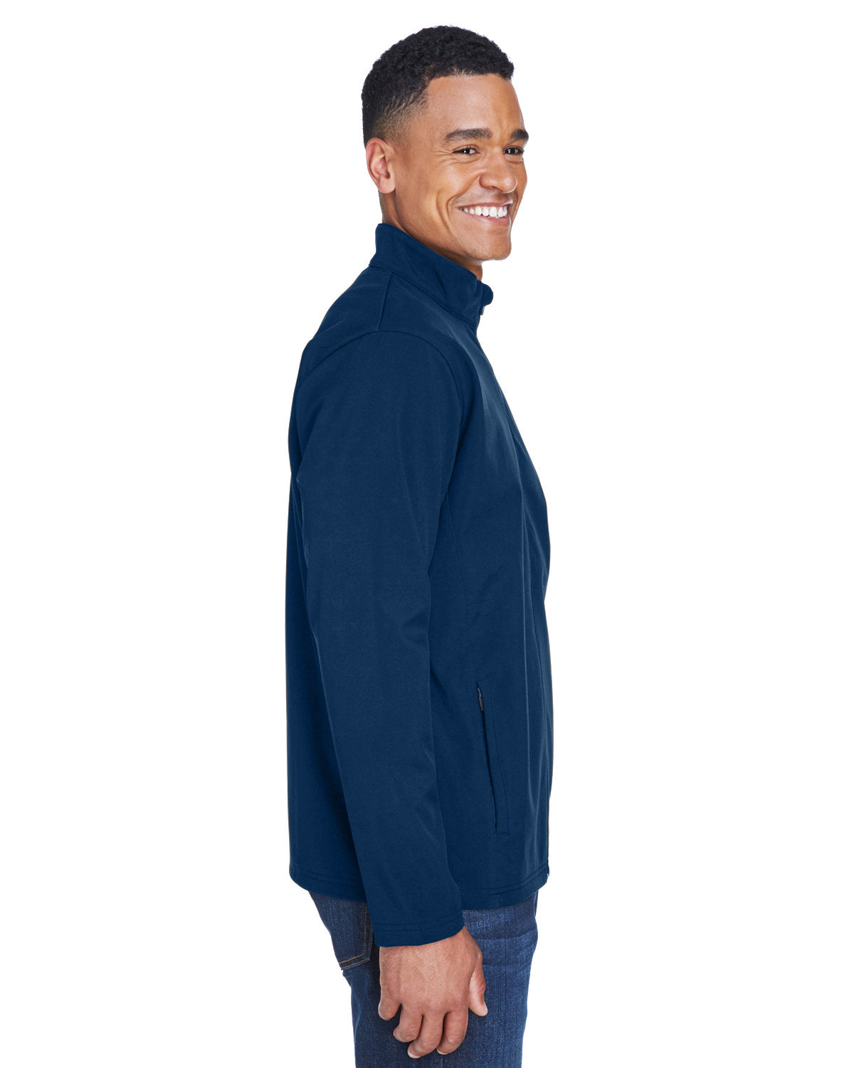 Team 365 Men's Leader Soft Shell Jacket Mens Apparel Jackets & Vests