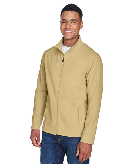 Team 365 Men's Leader Soft Shell Jacket Mens Apparel Jackets & Vests