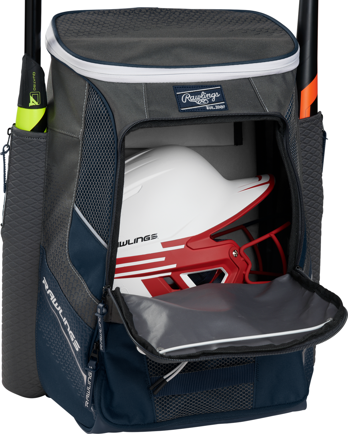 Rawlings Impulse Players Backpack Baseball Bags & Backpacks All