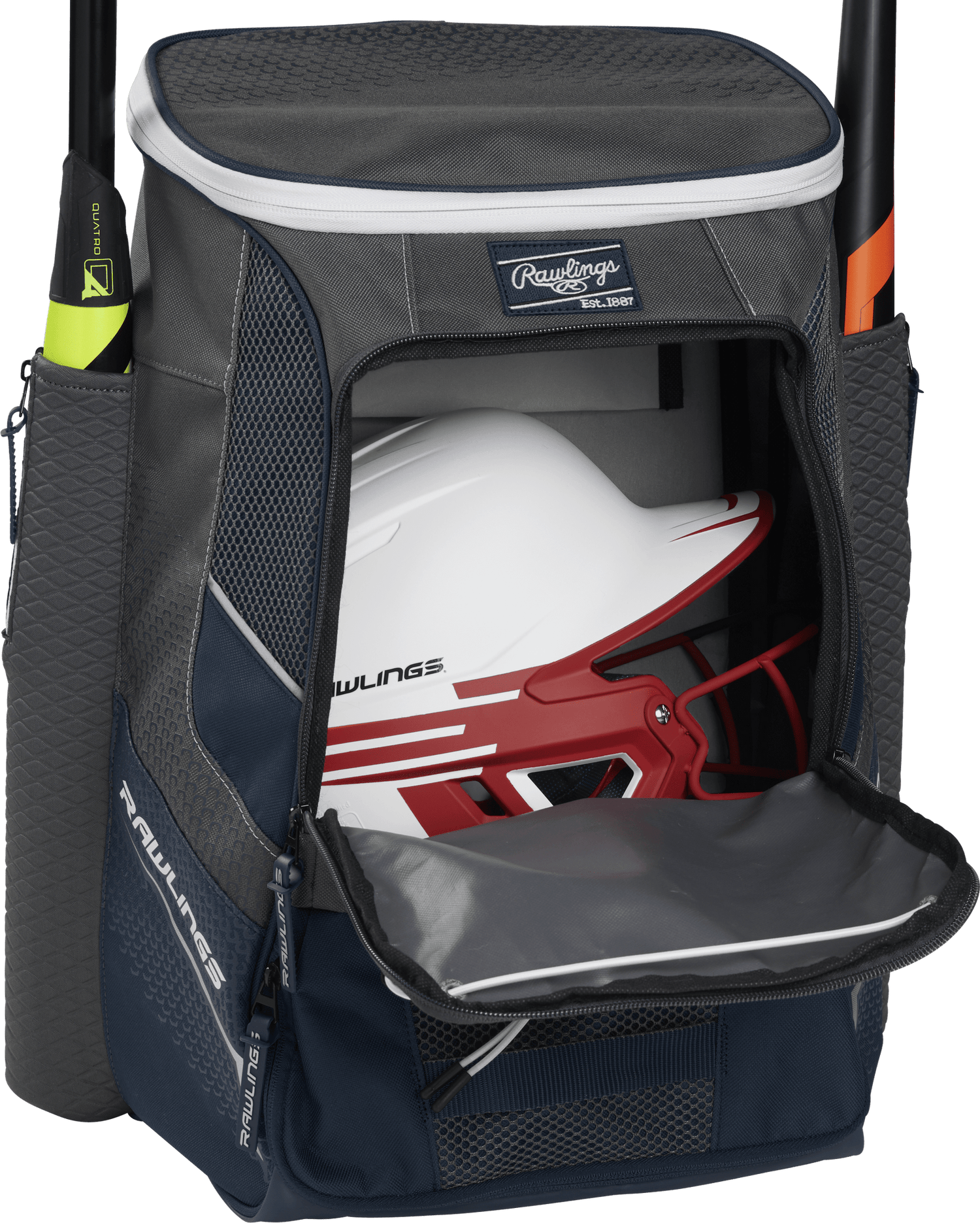 Rawlings Impulse Players Backpack Baseball Bags & Backpacks All