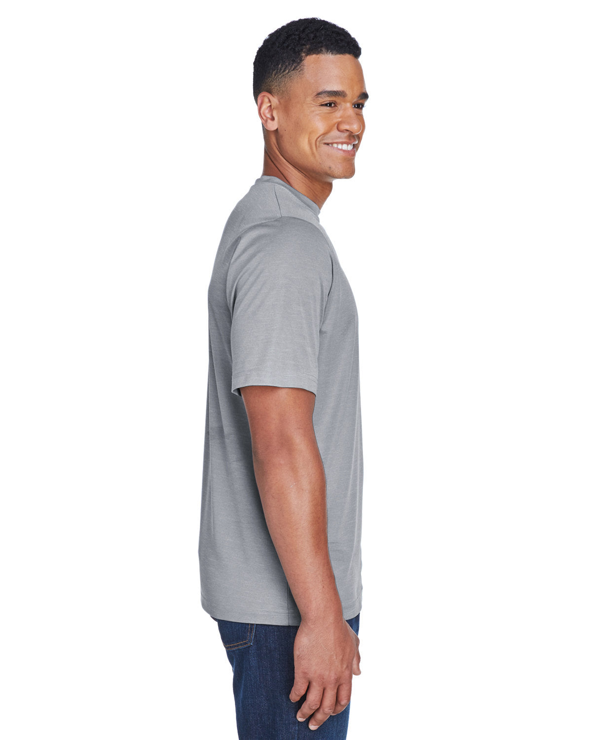 Team 365 Men's Sonic Heather Performance T-Shirt Mens Apparel Shirts & Tops