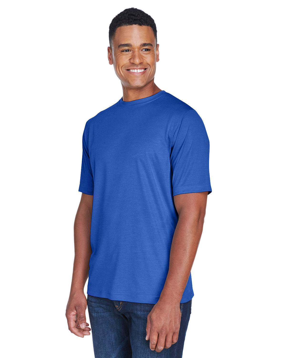 Team 365 Men's Sonic Heather Performance T-Shirt Mens Apparel Shirts & Tops