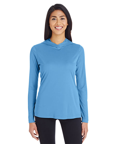 Team 365 Ladies' Zone Performance Hooded T-Shirt Womens Apparel Shirts & Tops