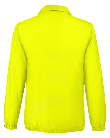 Team 365 Adult Zone Protect Coaches Jacket Mens Apparel Jackets & Vests