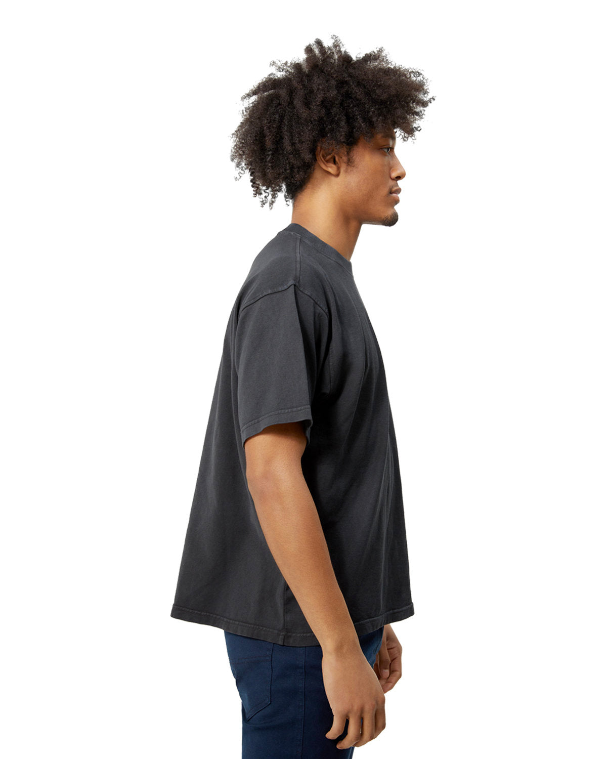 Lane Seven Men's Heavyweight Pigment T-Shirt-3