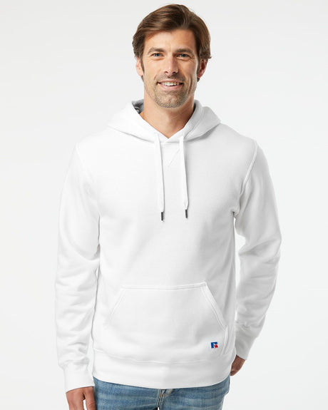 Russell Athletic Cotton Rich Fleece Hooded Sweatshirt Mens Apparel Sweatshirts & Fleece