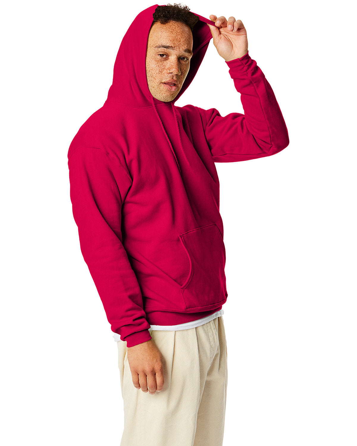Hanes Unisex Ecosmart® 50/50 Pullover Hooded Sweatshirt Mens Apparel Sweatshirts & Fleece