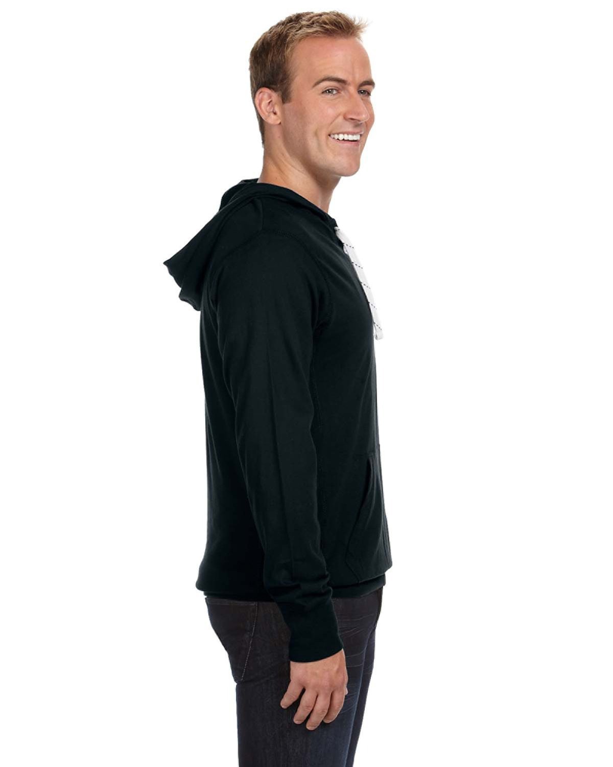 J-America Men's Sport Lace Jersey Hoody
-3