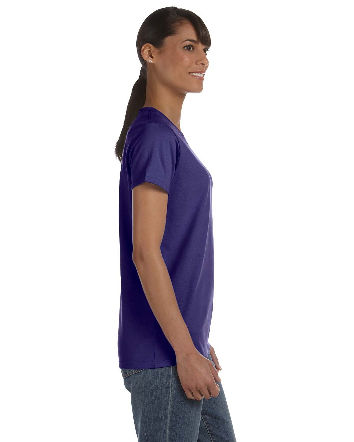 Gildan Women's Heavy Cotton 100% Cotton T-Shirt 5000L Womens Apparel Shirts & Tops