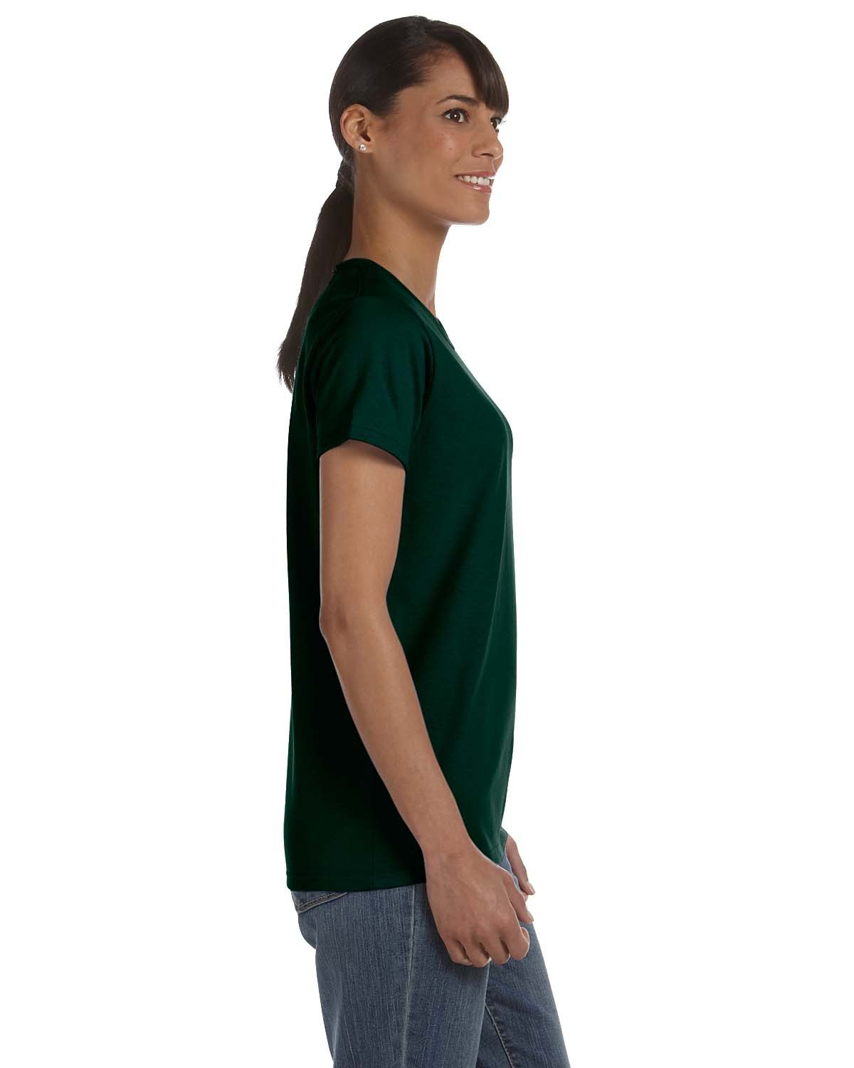 Gildan Women's Heavy Cotton 100% Cotton T-Shirt 5000L Womens Apparel Shirts & Tops
