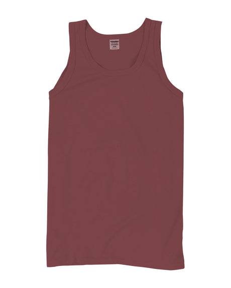 Hanes Garment-Dyed Unisex Tank Top Mens Apparel Shirts & Tops