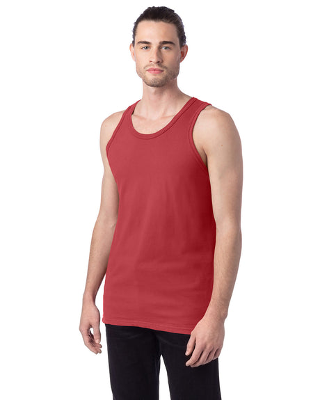 Hanes Garment-Dyed Unisex Tank Top Mens Apparel Shirts & Tops
