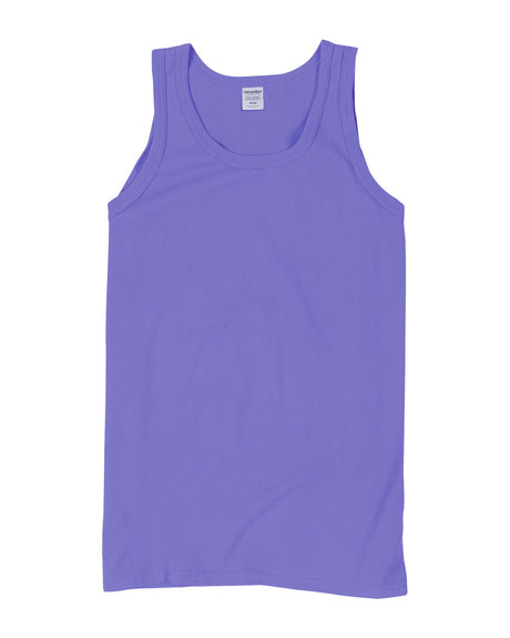 Hanes Garment-Dyed Unisex Tank Top Mens Apparel Shirts & Tops