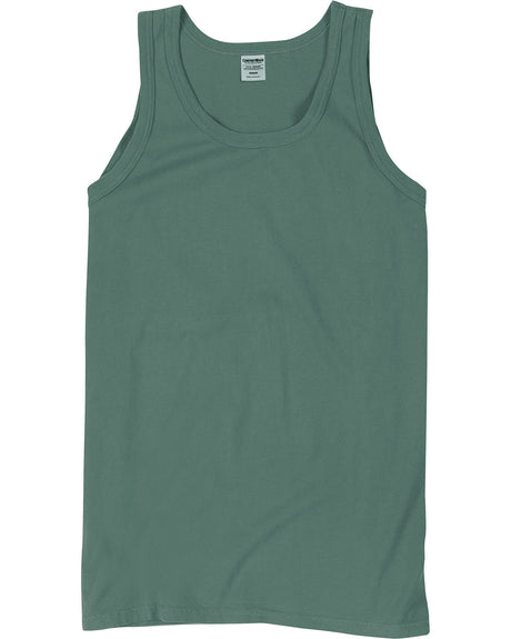Hanes Garment-Dyed Unisex Tank Top Mens Apparel Shirts & Tops