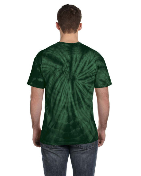 Tie-Dye Adult 5.4 oz. 100% Cotton Spider T-Shirt Mens Apparel Shirts & Tops