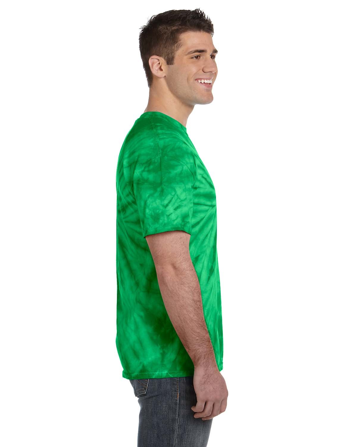 Tie-Dye Adult 5.4 oz. 100% Cotton Spider T-Shirt Mens Apparel Shirts & Tops