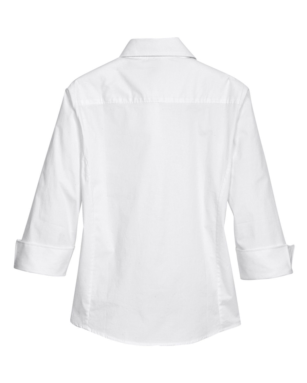 Devon & Jones Ladies' Perfect Fit™ 3/4-Sleeve Stretch Poplin Blouse Womens Apparel Shirts & Tops