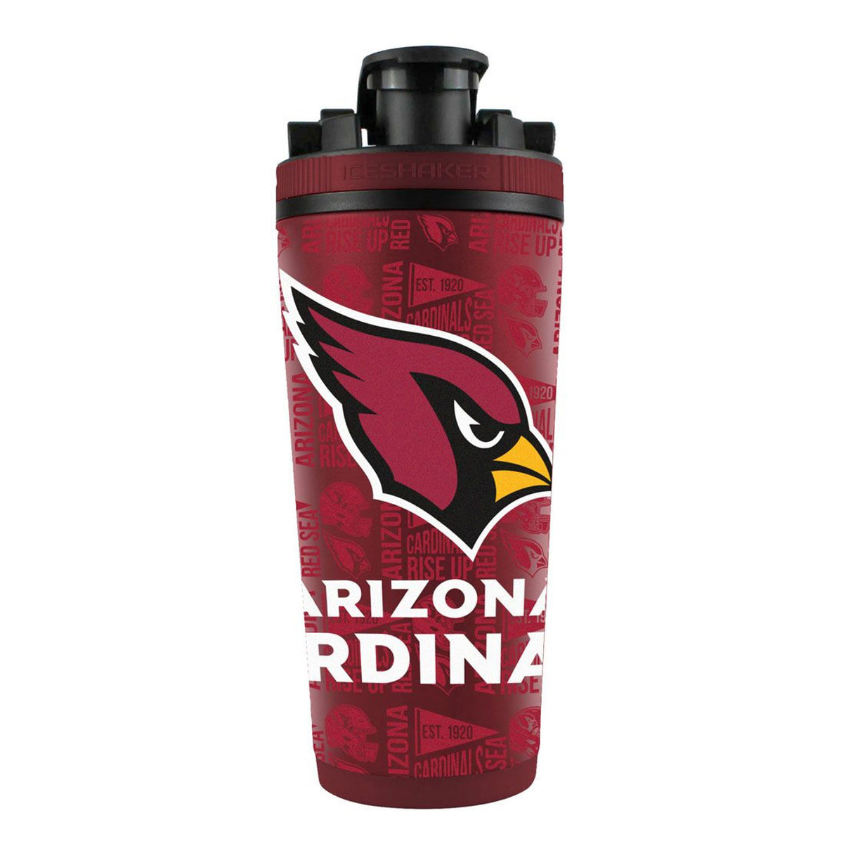 Arizona Cardinals Ice Shaker 26oz Stainless Steel Fan Gear NFL Arizona Cardinals