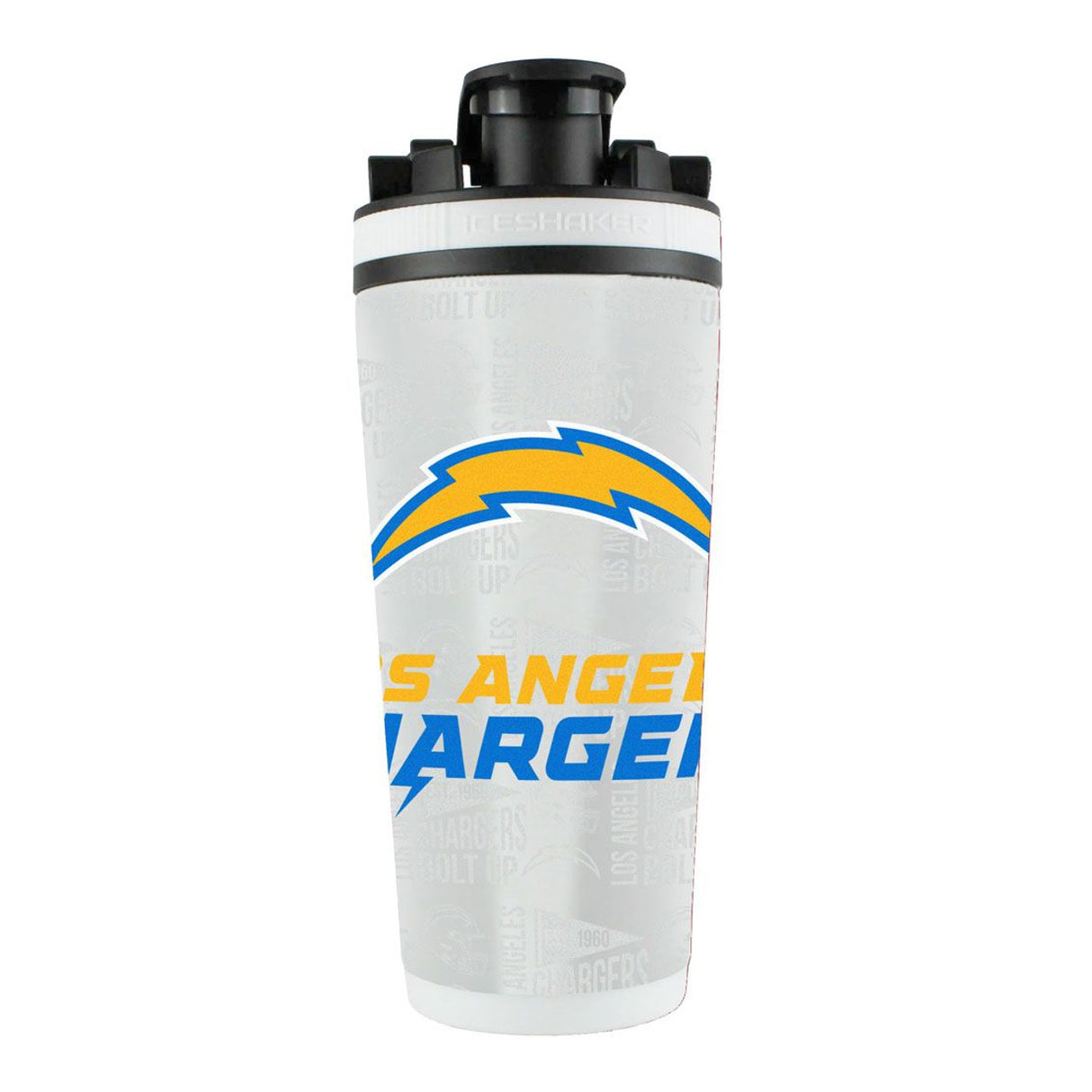 Los Angeles Chargers Ice Shaker 26oz Stainless Steel Fan Gear NFL Los Angeles Chargers