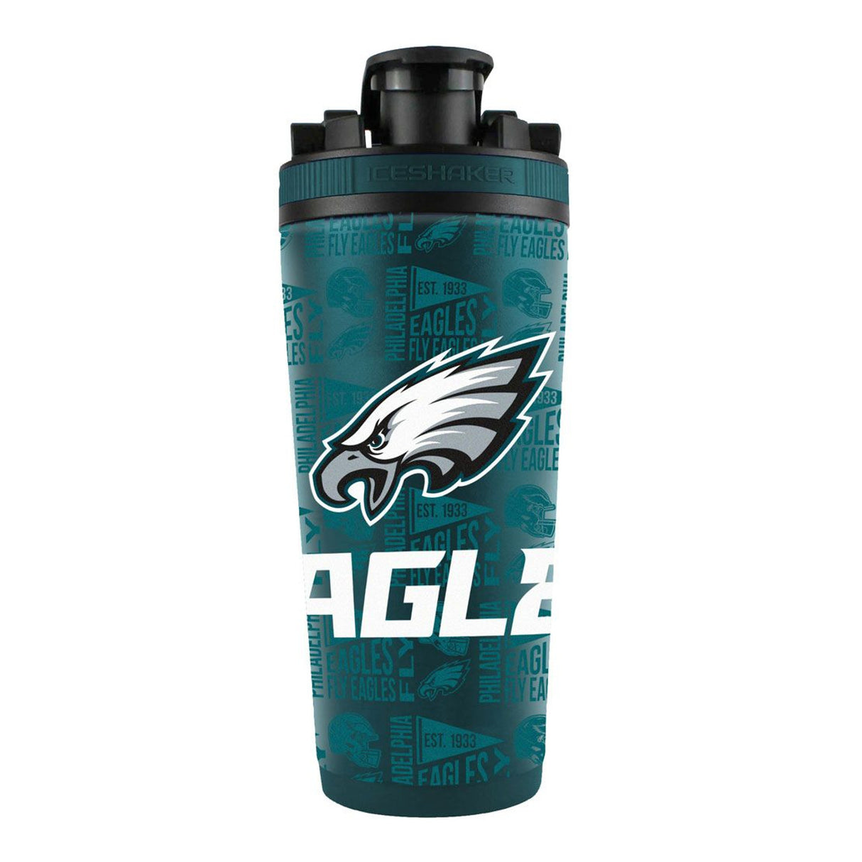 Philadelphia Eagles Wincraft Ice Shaker 26oz Stainless Steel Fan Gear NFL Philadelphia Eagles