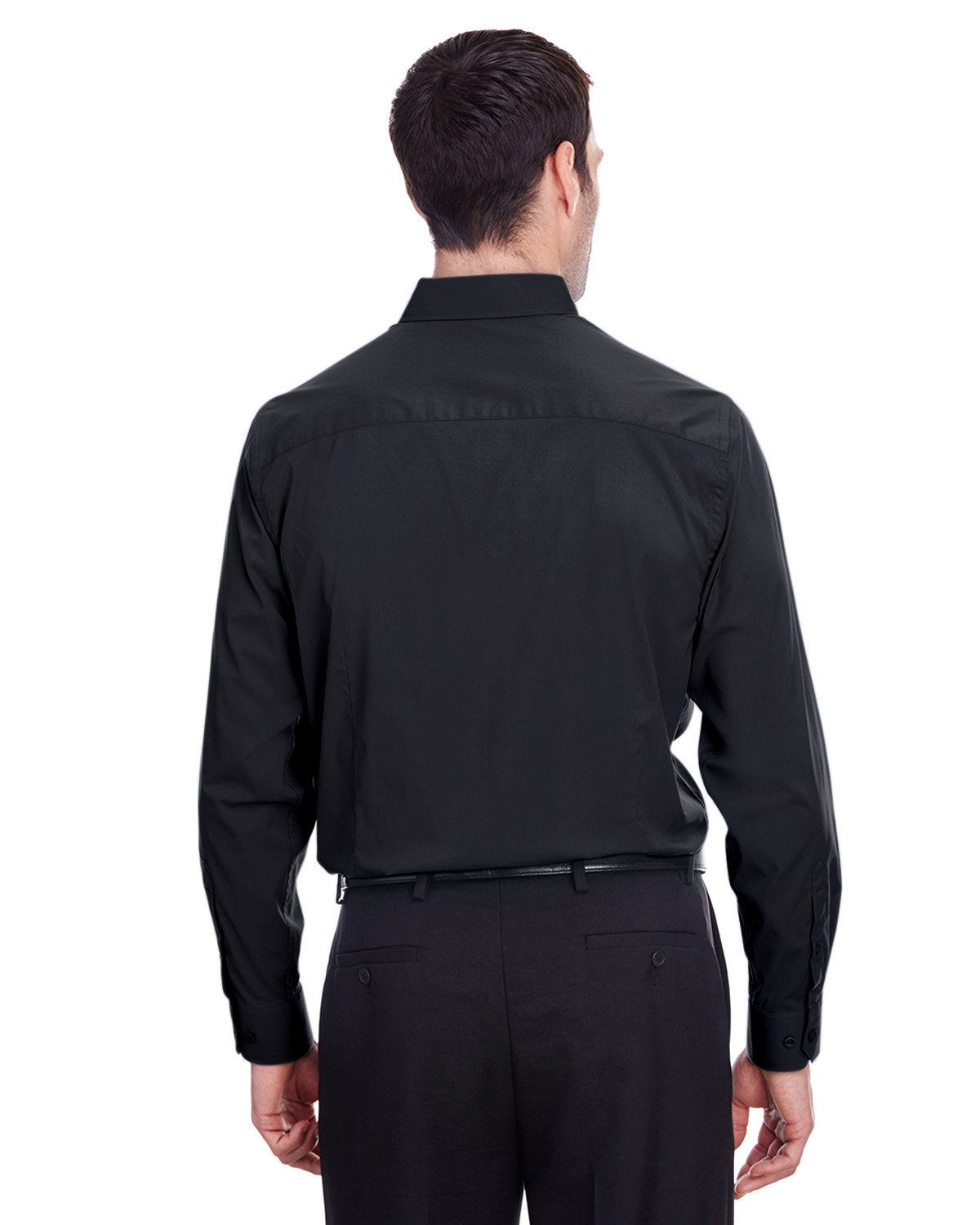 Devon & Jones Men's CrownLux Performance Stretch Woven Shirt-3