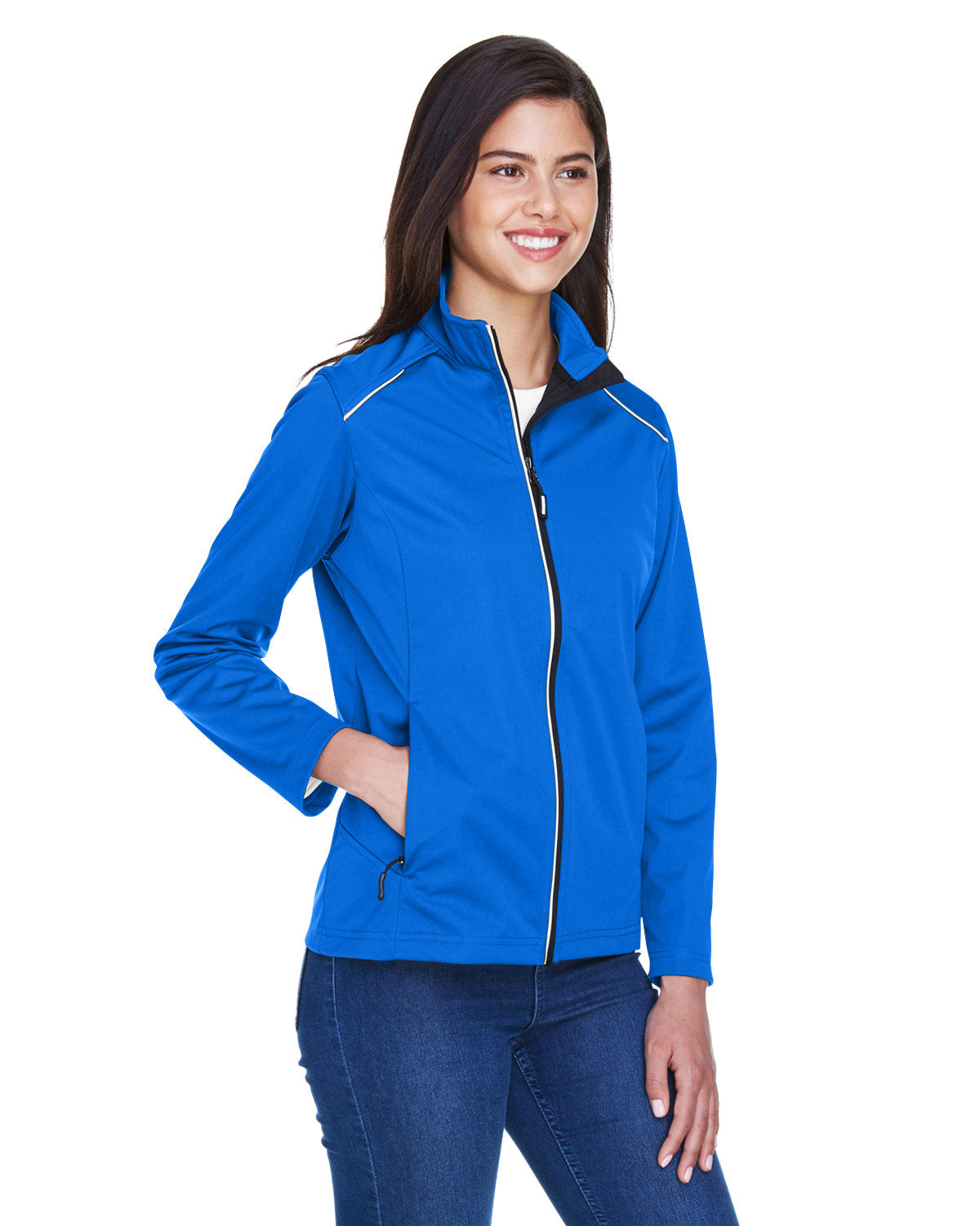 CORE365 Ladies' Techno Lite Three-Layer Knit Tech-Shell Womens Apparel Jackets & Vests