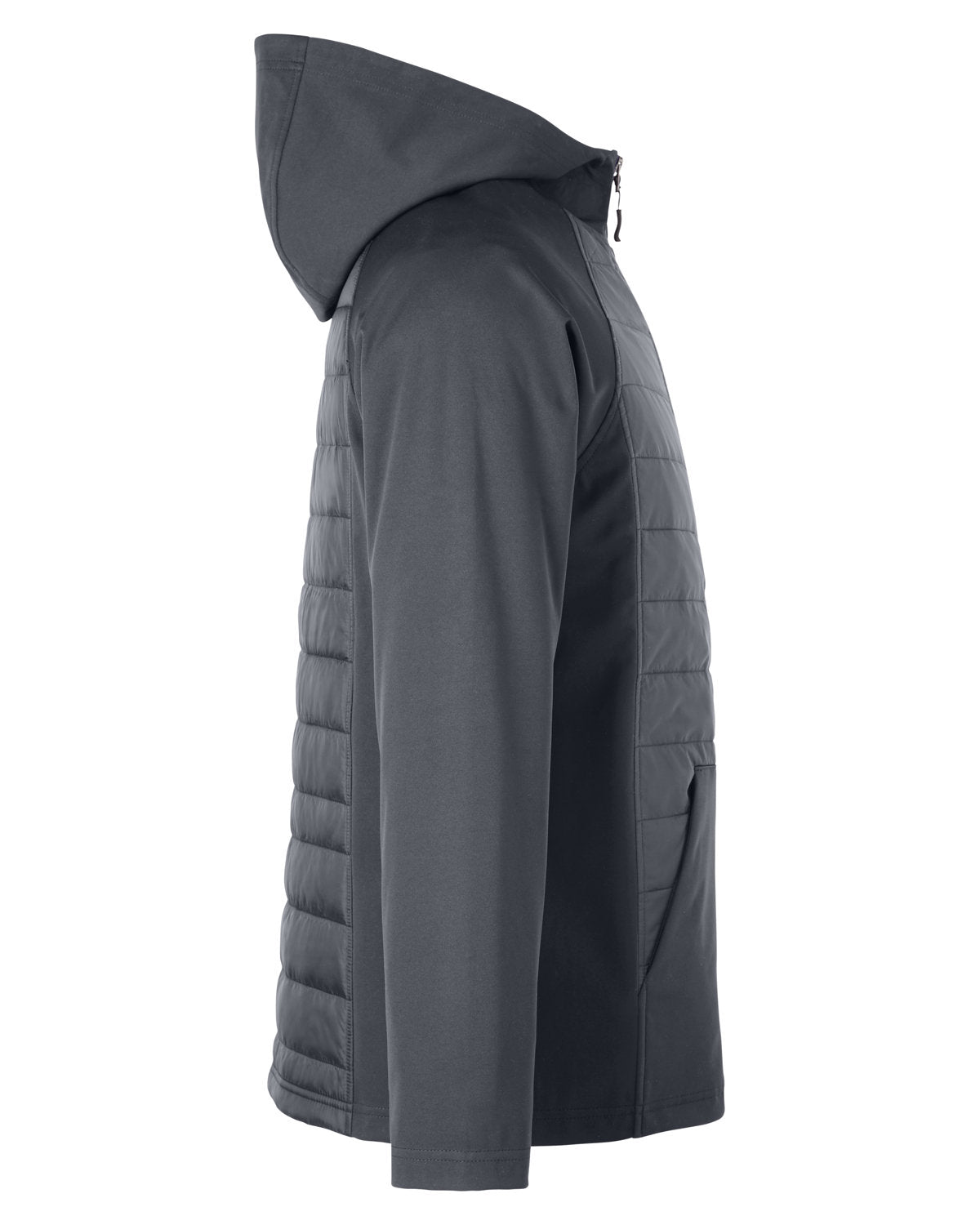 CORE365 Unisex Techno Lite Hybrid Hooded Jacket Mens Apparel Jackets & Vests