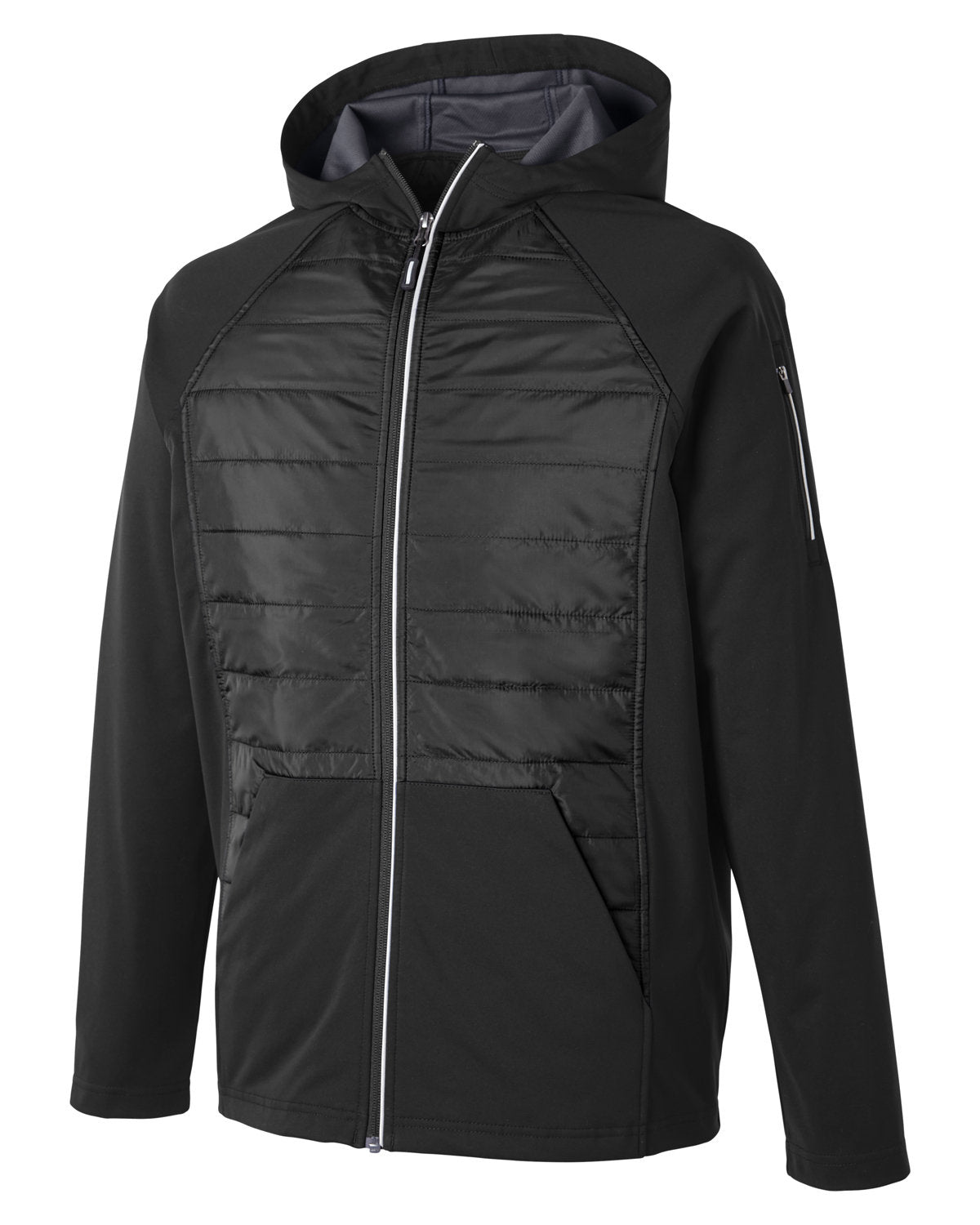 CORE365 Unisex Techno Lite Hybrid Hooded Jacket Mens Apparel Jackets & Vests