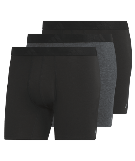adidas Men's Luxe Comfort 3-Pack Boxer Brief Mens Apparel Underwear