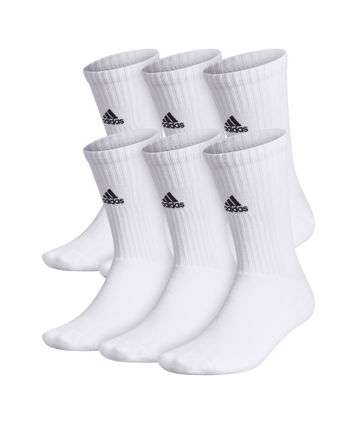 adidas Team 6-Pack Crew Socks Unisex Accessories Socks