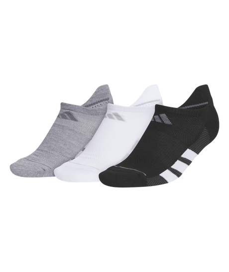 adidas Women's All Day Training 3-Pack No Show Socks Unisex Accessories Socks