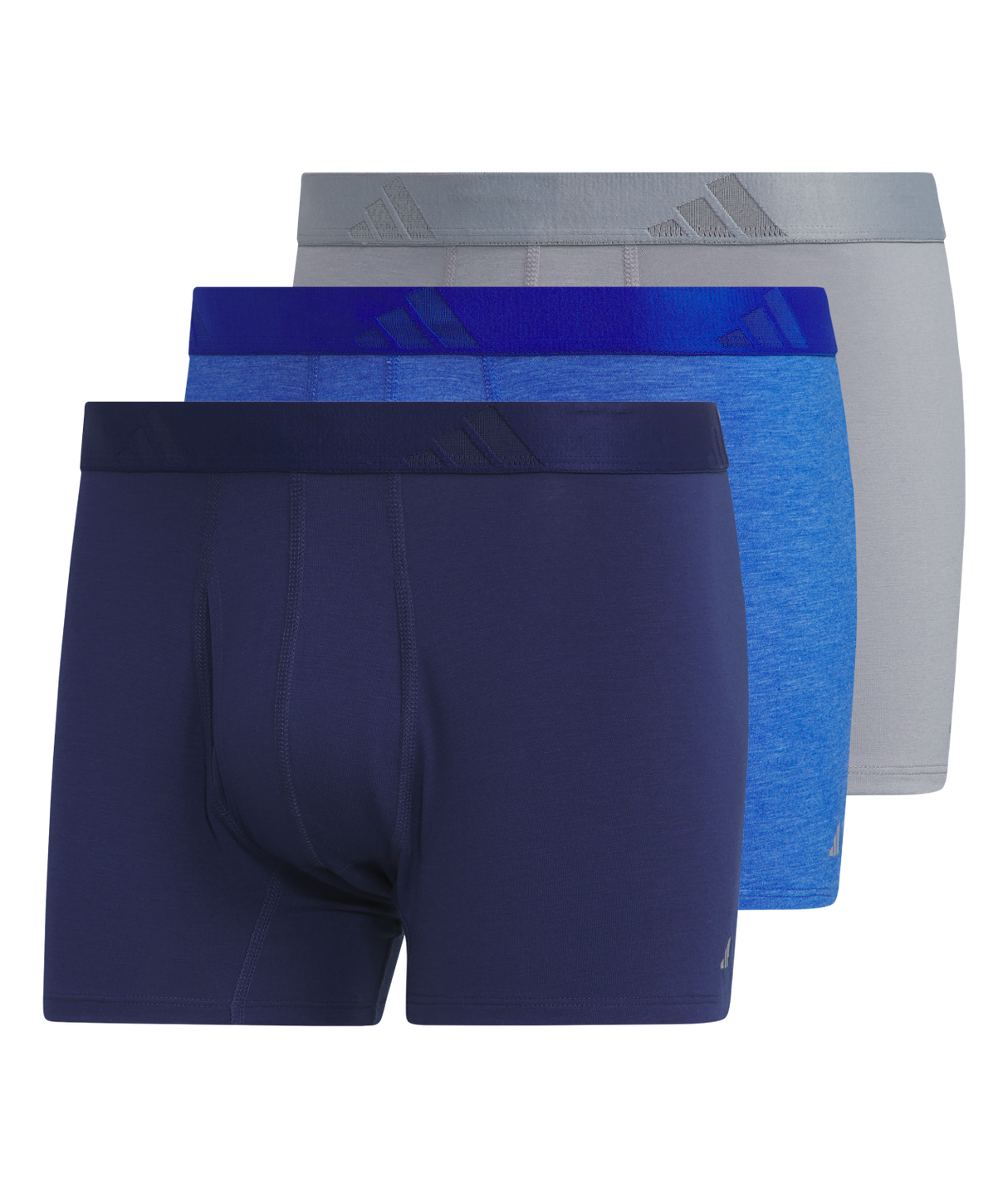 adidas Men's Luxe Comfort 3-Pack Trunk-1