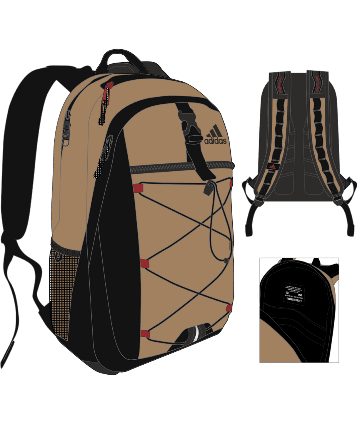 adidas Ultimate ID Backpack Unisex Accessories Bags & Backpacks