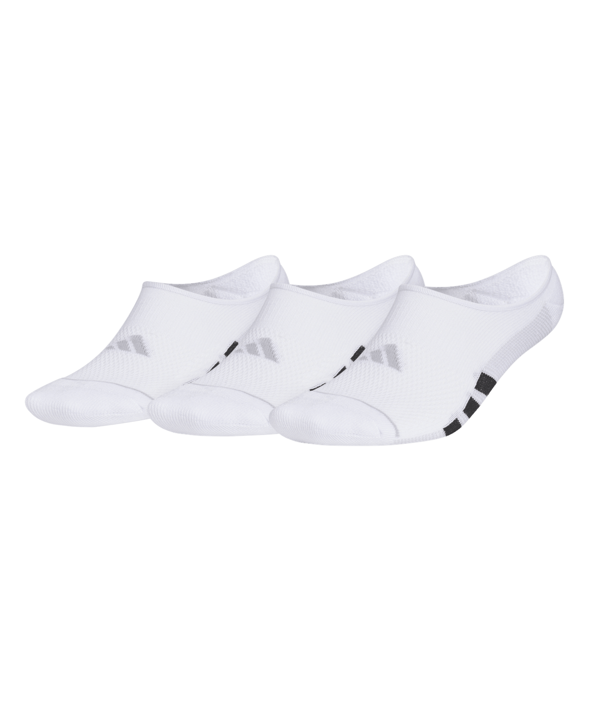 adidas Men's All Day Training 3-Pack Super No Show Socks Unisex Accessories Socks