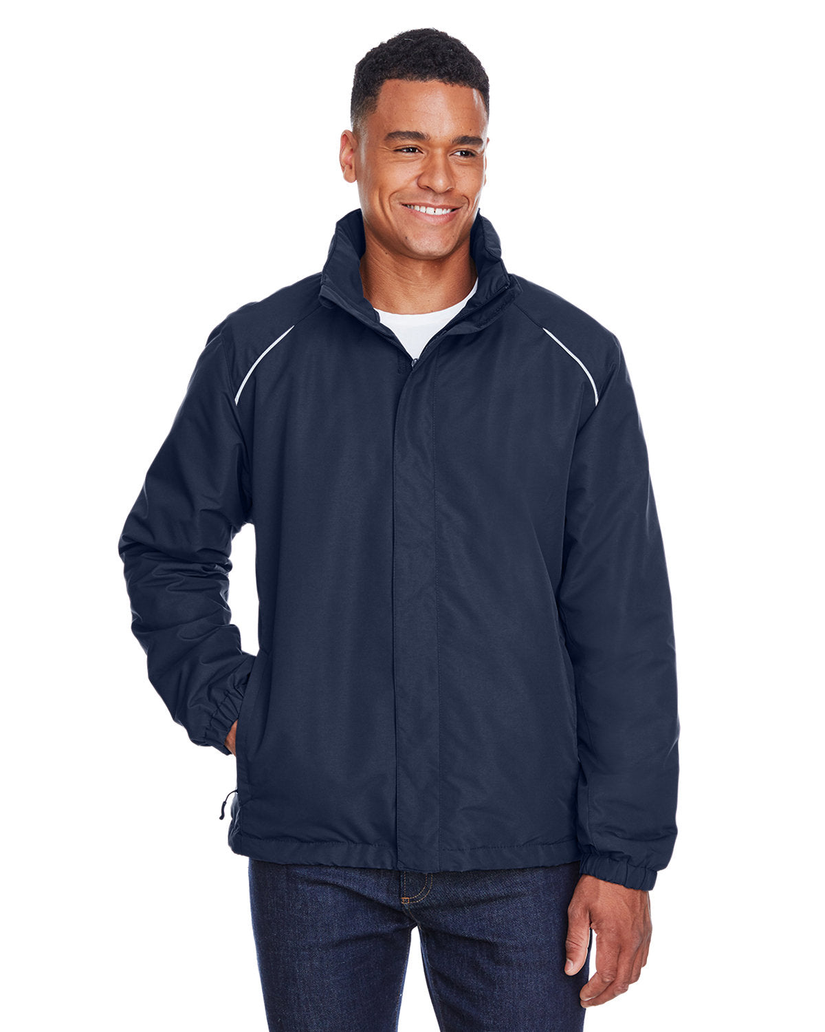 CORE365 Men's Tall Profile Fleece-Lined All-Season Jacket Mens Apparel Jackets & Vests