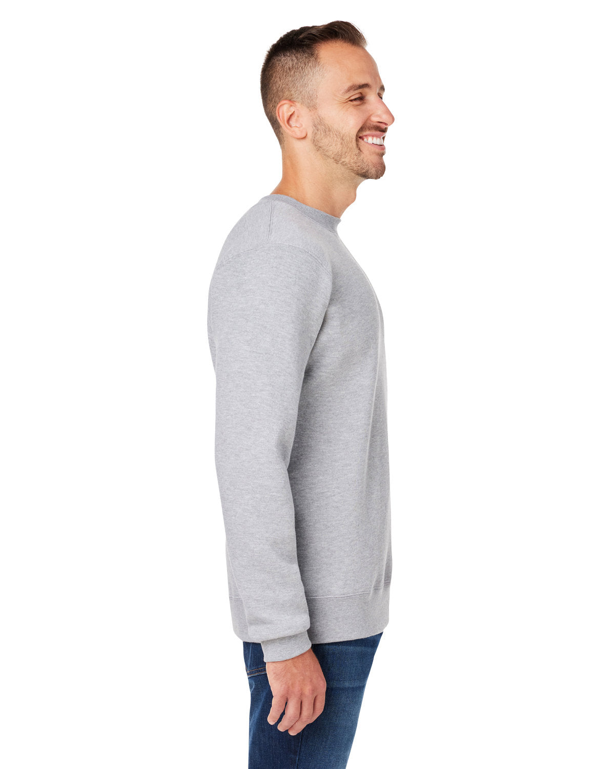 J. America Unisex Premium Fleece Sweatshirt 8424JA-AB-3