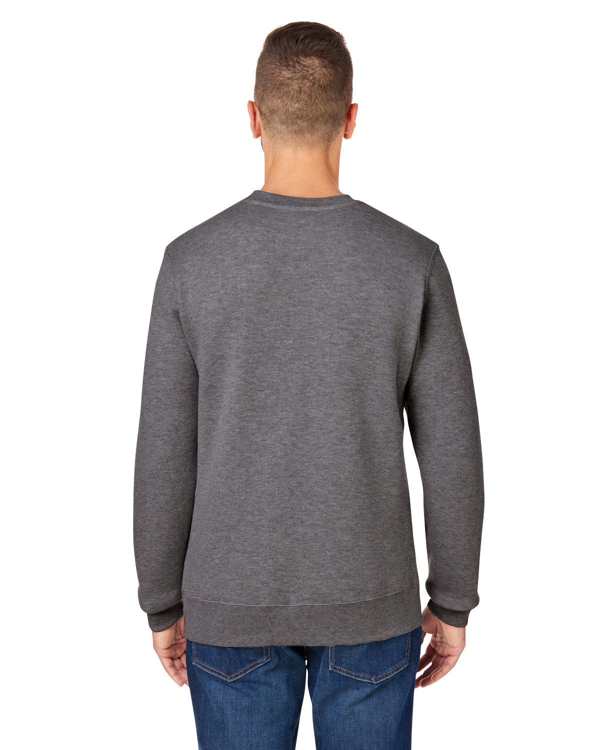 J. America Unisex Premium Fleece Sweatshirt 8424JA-AB-2