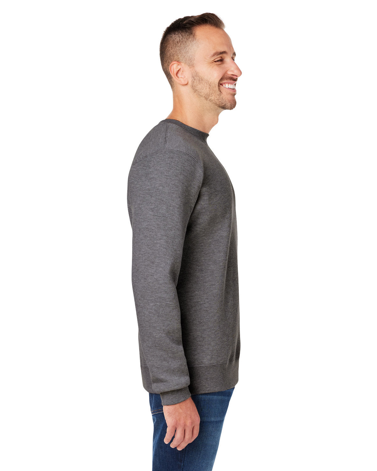 J. America Unisex Premium Fleece Sweatshirt 8424JA-AB-3