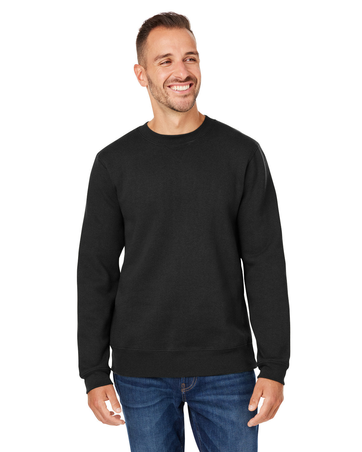 J. America Unisex Premium Fleece Sweatshirt 8424JA-AB-1