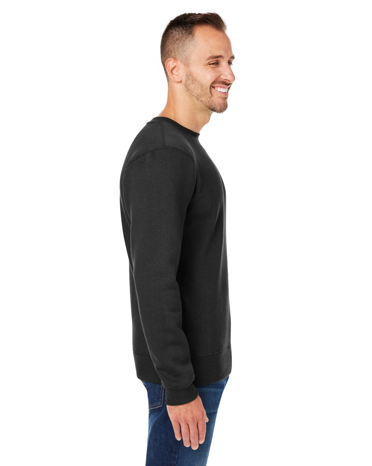 J. America Unisex Premium Fleece Sweatshirt 8424JA-AB-3