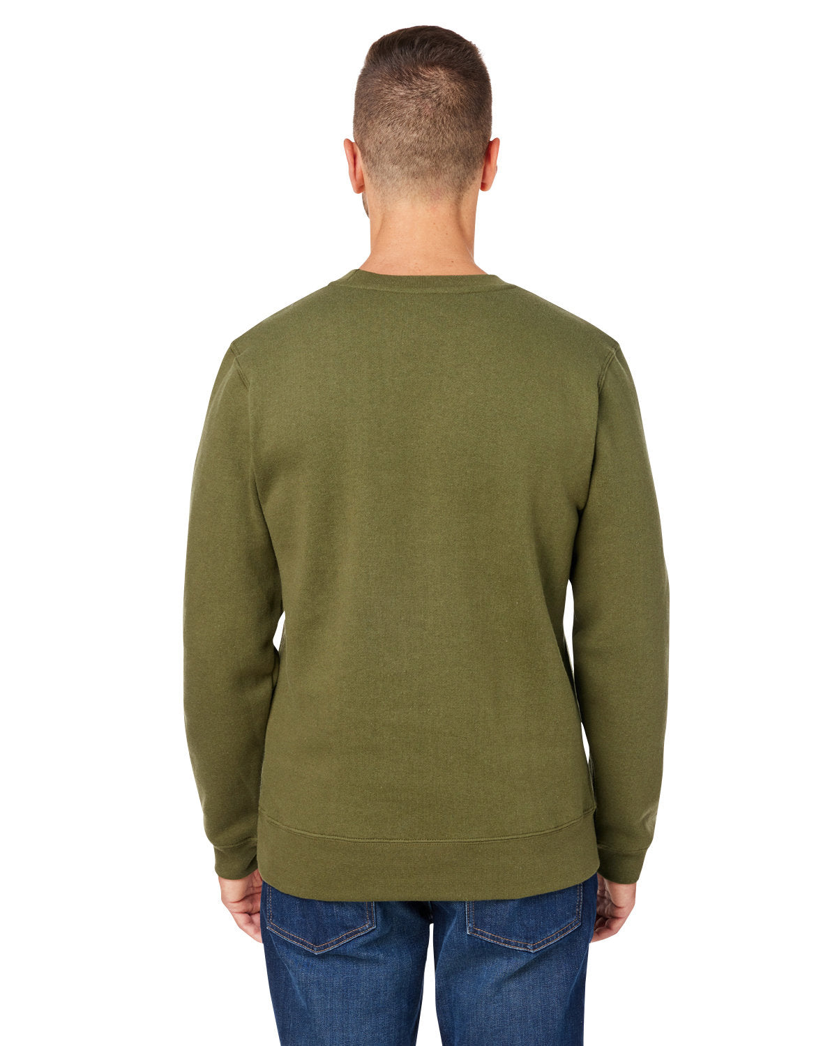 J. America Unisex Premium Fleece Sweatshirt 8424JA-AB-2